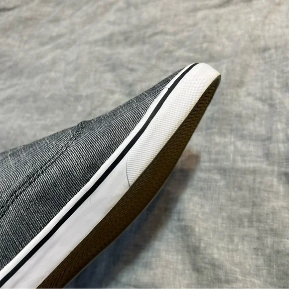Gravis Dylan Rieder Slip On Sneakers in DK Navy Denim Size 11 NIB Discontinued